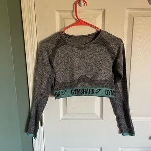 Gymshark Flex Long Sleeve Crop Top Medium